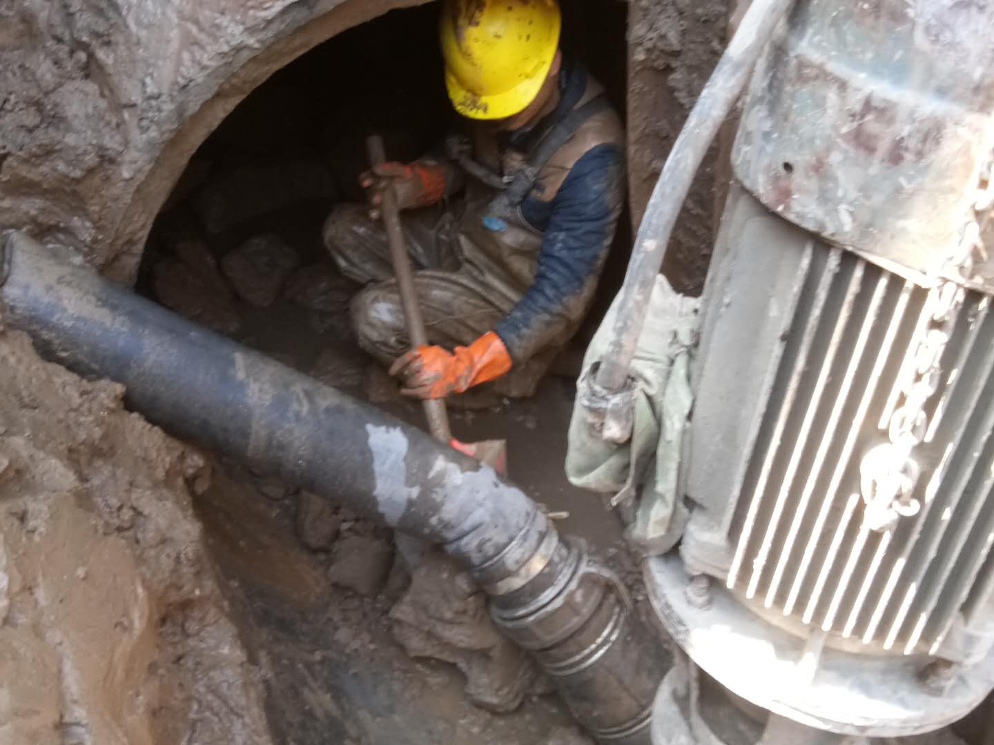 康巴什管道清淤