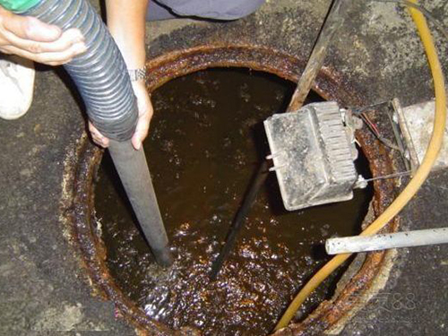 康巴什隔油池清理